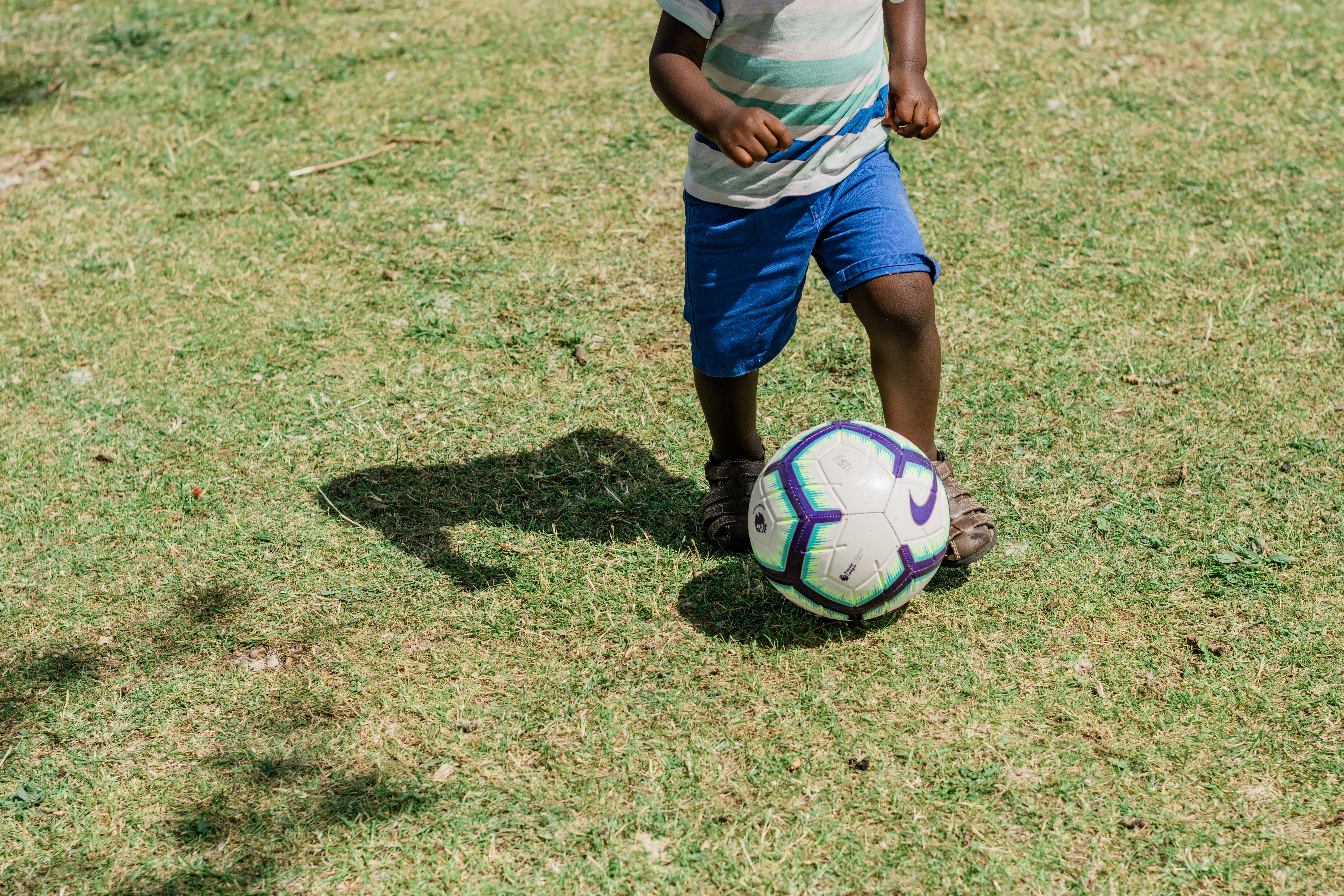 Children Playing Soccer